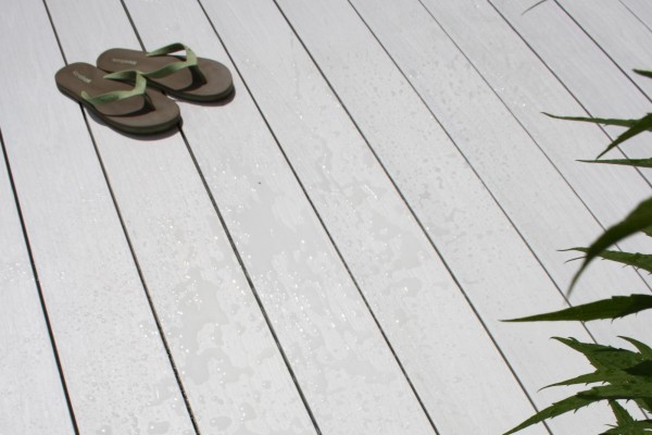 Террасная доска из ДПК Terrapol Практик моноколор Жемчуг (под заказ) купить в Полярных Зорях