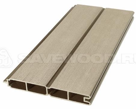 Заборный профиль из ДПК Savewood SW Agger матовый тик купить в Полярных Зорях