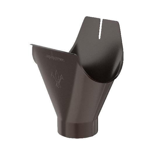 Водосток Aquasistem, система 150/100 - Воронка желоба RR 32 Тёмно Коричневый купить в Полярных Зорях