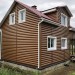 Сайдинг "blockhouse" под бревно, Акриловый Премиум ВН-02, дуб светлый купить в Полярных Зорях