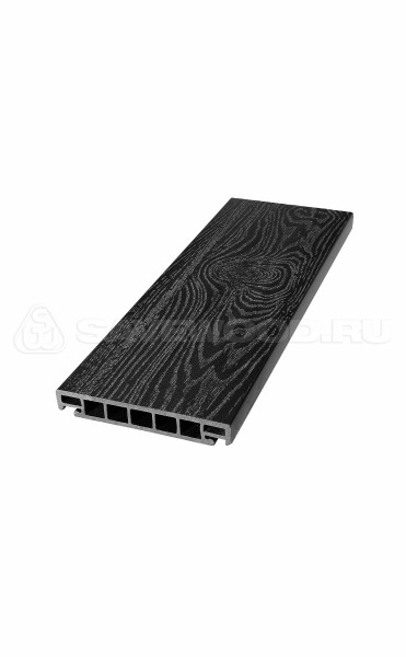 Террасная доска из ДПК SW Salix (S) (T) черный купить в Полярных Зорях