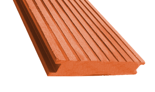 Террасная доска из ДПК ECODECKING Premium Терракот купить в Полярных Зорях