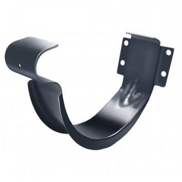 Водосток Grand Line 125x90 – Держатель желоба RAL 7024 купить в Полярных Зорях