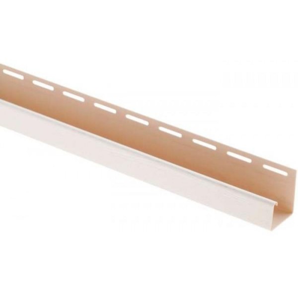 J-профиль Люкс Крашенный, T-15, ВН, Белый купить в Полярных Зорях