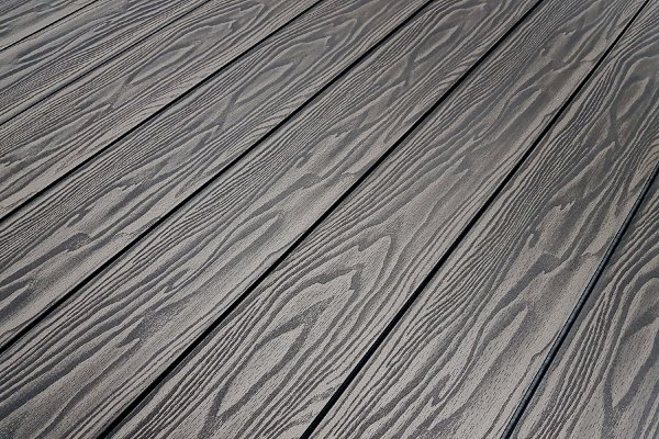 Террасная доска из ДПК Terrapol Смарт 3D Пустотелая с пазом Черное дерево купить в Полярных Зорях