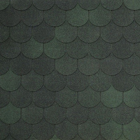 Гибкая черепица Tegola ASSISI verde 473 купить в Полярных Зорях