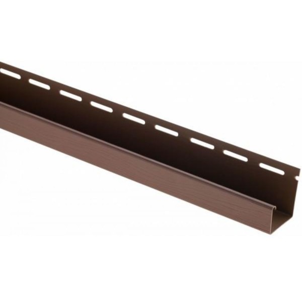 J-профиль Люкс Крашенный, T-15, ВН, Тёмный Орех купить в Полярных Зорях