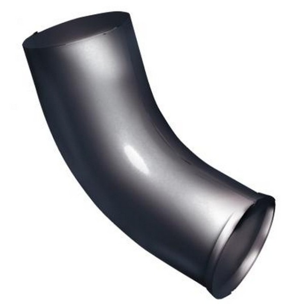 Водосток Grand Line 150x100 – Колено сливное RAL 7024 купить в Полярных Зорях