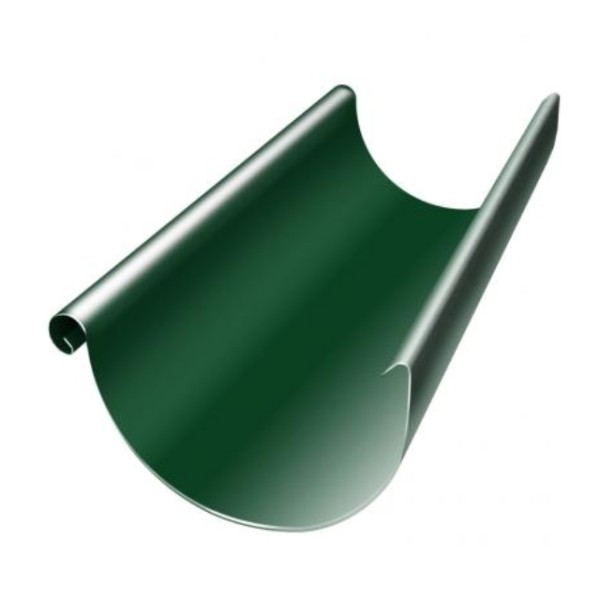 Водосток Grand Line 125x90 – Желоб 3м RAL 6005 купить в Полярных Зорях