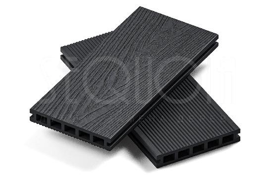Доска террасная ДПК 3D SEQUOIA Evolution WOOD BLACK купить в Полярных Зорях