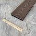 Террасная доска из ДПК  Latitudo Euro 3D 139х27 Шоколад купить в Полярных Зорях