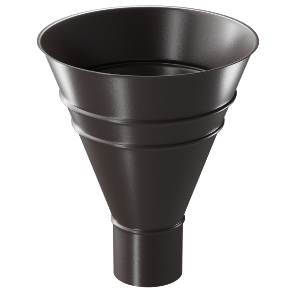 Воронка водосборная Döcke STAL PREMIUM, Шоколад купить в Полярных Зорях