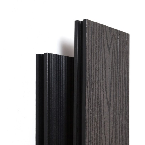 Террасная доска Ecodecking Техно плюс Графит купить в Полярных Зорях