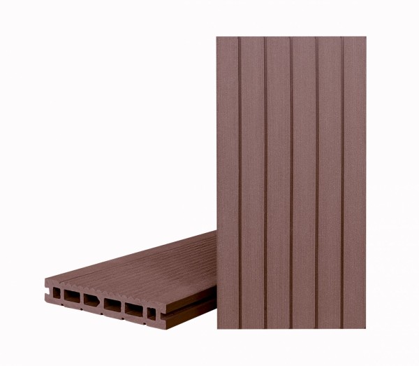 Террасная доска Классик Орех Милано (пустотелая с пазом) купить в Полярных Зорях