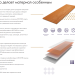 Фибросайдинг DECOVER 3600 x 190 x 8 мм Silver купить в Полярных Зорях
