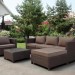 Комплект мебели AFINA плетеной из иск. ротанга YR821A Brown/Beige купить в Полярных Зорях