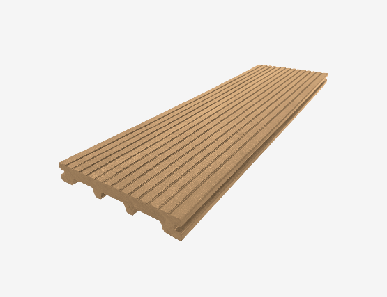 Террасная доска из ДПК RusDecking Unodeck Titanio - Орех купить в Полярных Зорях