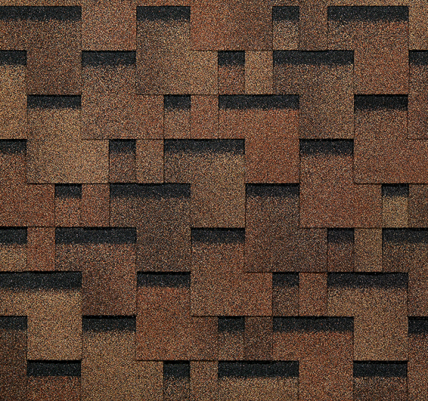 Гибкая черепица EURASIA Docke, Коллекция Лабиринт Светло-коричневый купить в Полярных Зорях