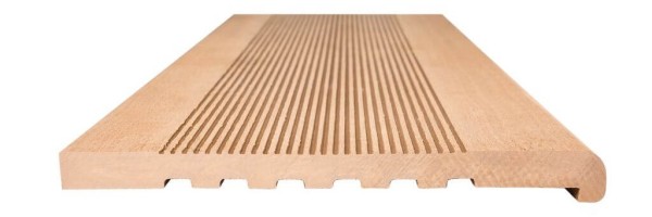 Ступени Полнотелые из ДПК NanoWood - Карамель купить в Полярных Зорях