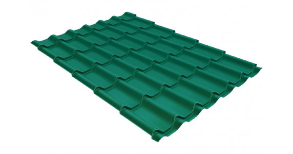 Металлочерепица классик 0,5 Satin RAL 5021 купить в Полярных Зорях