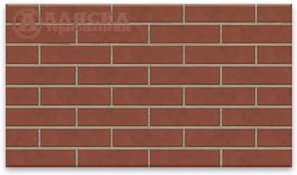 Фасадные Термопанели Аляска Amsterdam red купить в Полярных Зорях