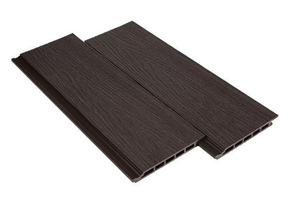 Фасадная панель из ДПК Deckart Vista 3D с текстурой дерева Венге купить в Полярных Зорях