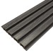 Фасадная доска из ДПК Faynag Wood Рейка Мокрый Асфальт купить в Полярных Зорях