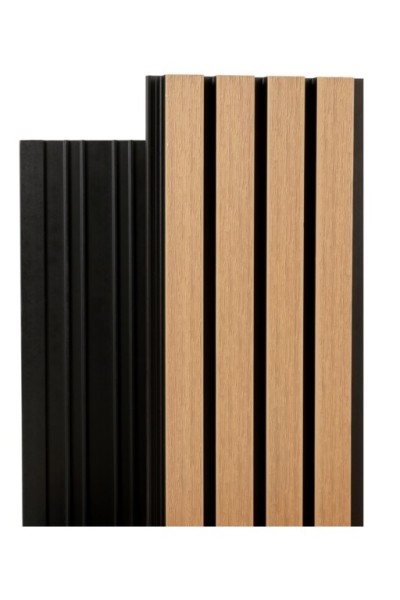 Фасадная реечная панель Ecodecking Скай коэкструзия 200х20х3000 Бук купить в Полярных Зорях