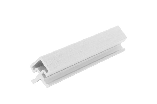 Угол внешний для фасадной панели co-extrusion, white купить в Полярных Зорях