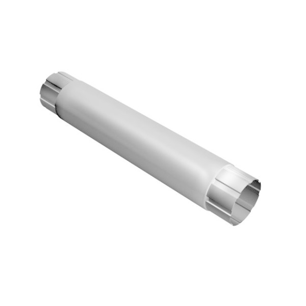 Водосток Grand Line 125x90 – Труба водосточная 1м RAL 9003 купить в Полярных Зорях