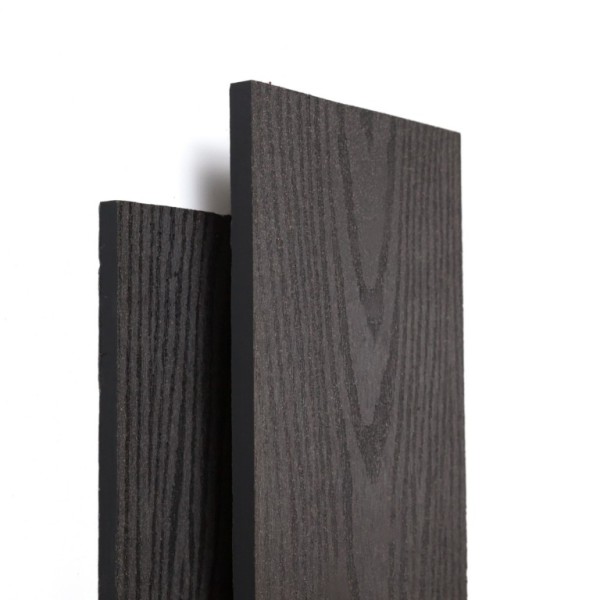Заборная доска Ecodecking Техно 145х12 Графит купить в Полярных Зорях