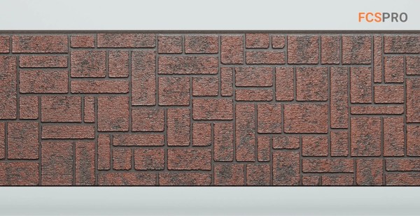 Фиброцементные панели FCS Simple АА5 (под камень) купить в Полярных Зорях