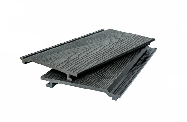 Фасадная доска 3D WOOD BRUSHING, чёрный купить в Полярных Зорях