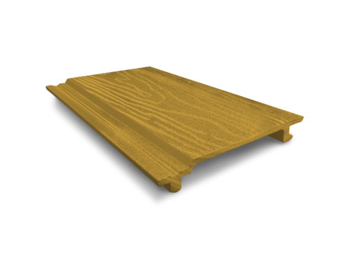 Фасадная панель  из ДПК ECODECKING Желтый купить в Полярных Зорях