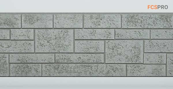 Фиброцементные панели FCS Simple АА8 (под кирпич) купить в Полярных Зорях