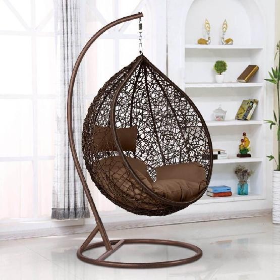 Кресло Подвесное из искусственного ротанга AFM-168A-XL Brown купить в Полярных Зорях