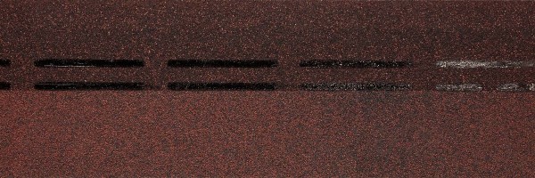 Коньково-карнизная черепица Docke Standard, красный купить в Полярных Зорях
