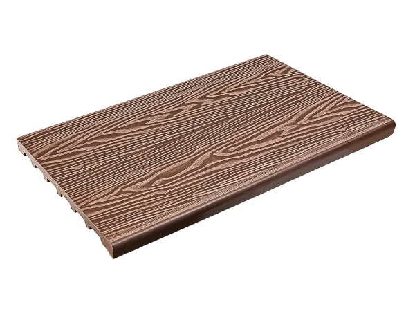 Ступень полнотелая из ДПК Deckart Step 3D Махагон купить в Полярных Зорях