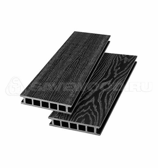 Террасная доска из ДПК SW-Fagus «SaveWood» черный купить в Полярных Зорях