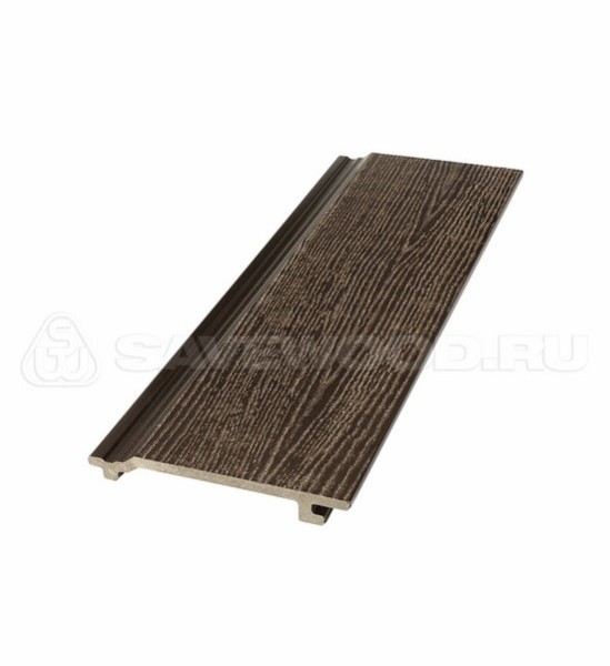 Сайдинг из дпк savewood sw-sorbus радиальный распил темно-коричневый купить в Полярных Зорях