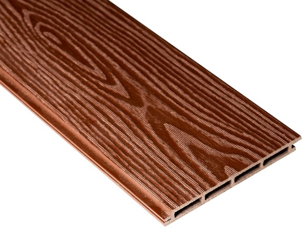 Фасадная доска из ДПК 3D Faynag - Шоколад купить в Полярных Зорях