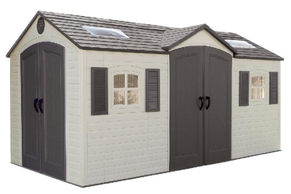 Сарай пластиковый LifeTime 15x8 DD купить в Полярных Зорях