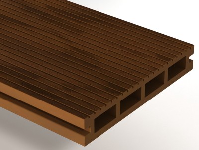 Террасная доска из ДПК WOODVEX Expert Тик