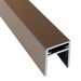 П-профиль Алюминиевый EasyDecking 35x25 Венге купить в Полярных Зорях