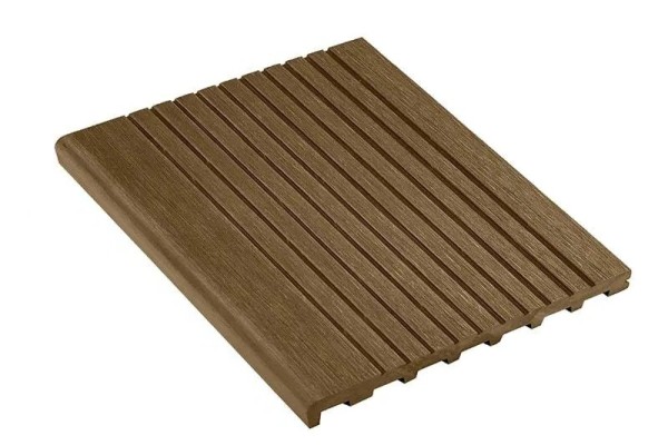 Ступень полнотелая из ДПК Deckart Step Орех купить в Полярных Зорях