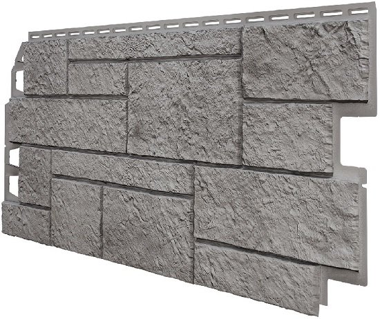 Фасадная панель VOX Sandstone (Сандстоун) светло серый купить в Полярных Зорях