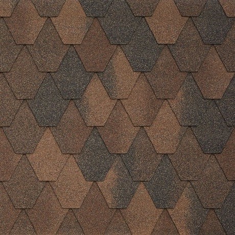 Гибкая черепица Tegola SARDEGNA legno 424 купить в Полярных Зорях