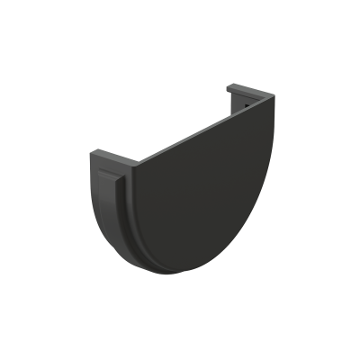 Заглушка желоба Docke Premium Графит