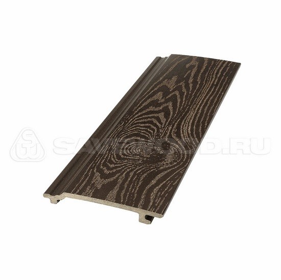 Сайдинг из дпк savewood sw-sorbus тангенциальный распил темно-коричневый купить в Полярных Зорях