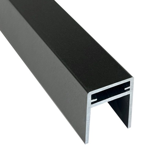 П-профиль Алюминиевый EasyDecking 35x25 Черное дерево купить в Полярных Зорях
